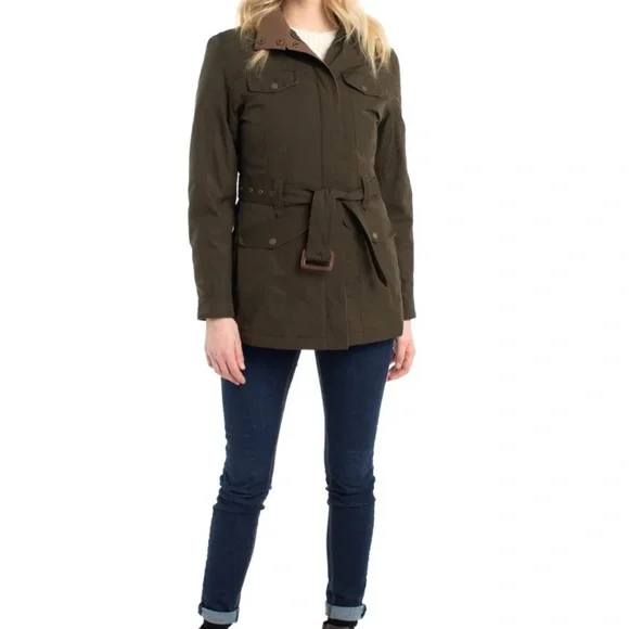 Dubarry of Ireland Dark Green Friel Utility Jacket - Picture 3 of 7